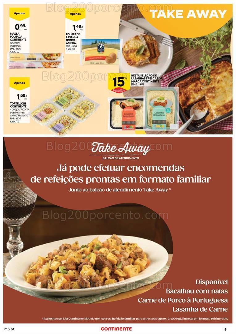 Antevisão Folheto CONTINENTE Açores Promoções de 11 a 24 abril