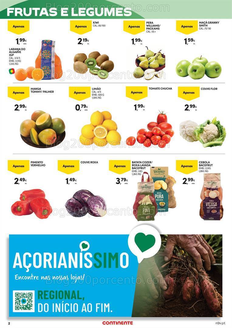 Antevisão Folheto CONTINENTE Açores Promoções de 14 a 27 março