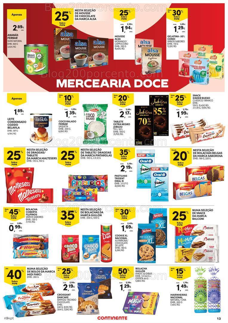 Antevisão Folheto CONTINENTE Açores Promoções de 14 a 27 março