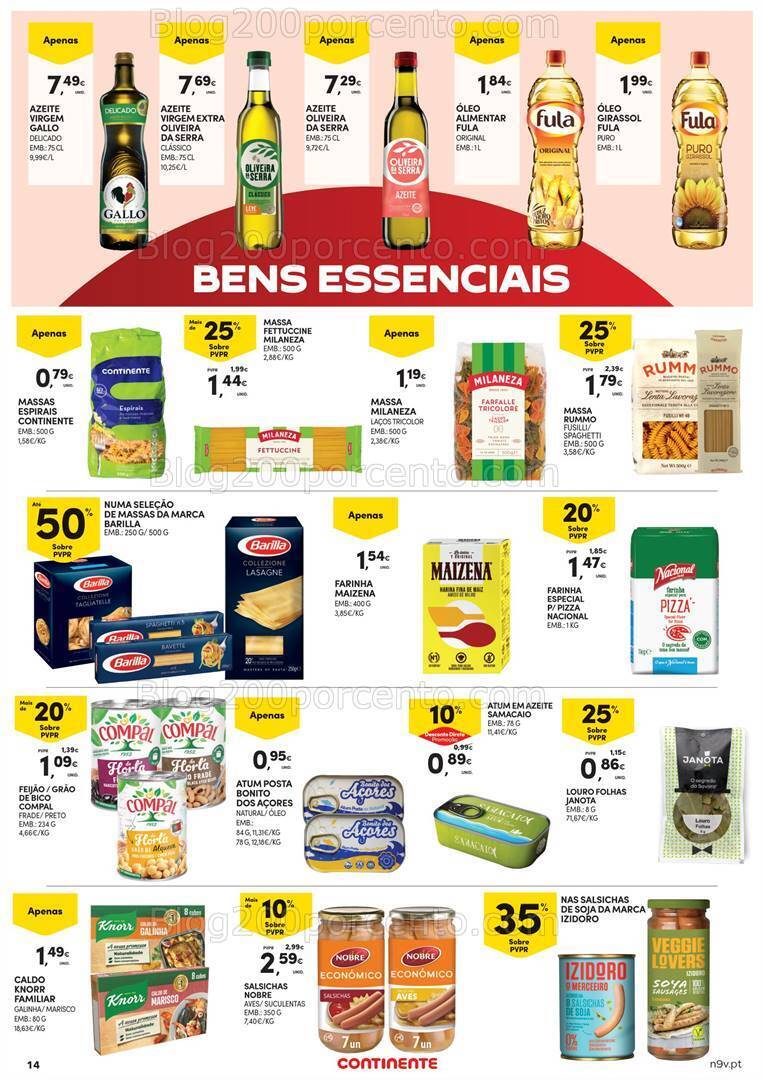 Antevisão Folheto CONTINENTE Açores Promoções de 14 a 27 março