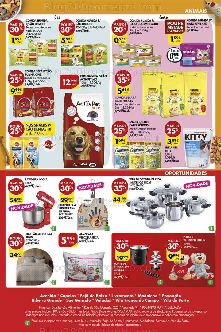 Antevisão Folheto PINGO DOCE Açores Promoções de 1 a 7 fevereiro