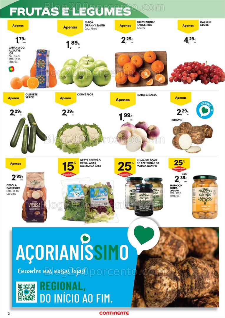 Antevisão Folheto CONTINENTE Açores Promoções de 20 fevereiro a 5 março