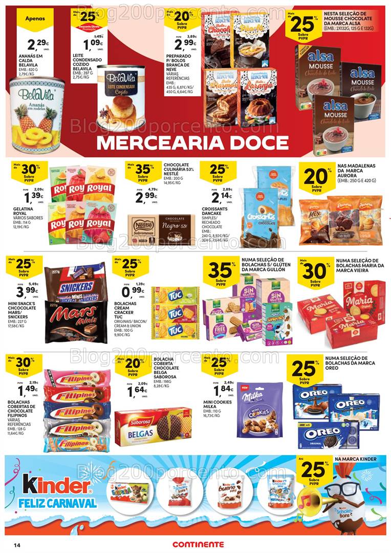 Antevisão Folheto CONTINENTE Açores Promoções de 20 fevereiro a 5 março