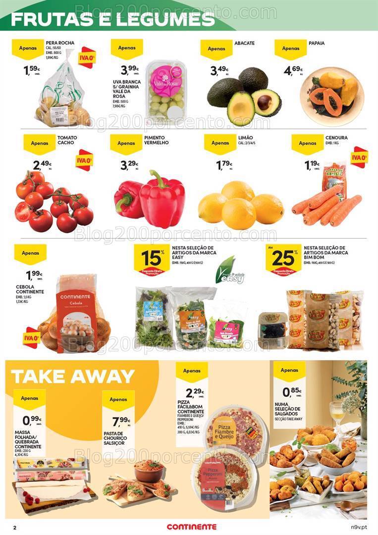 Antevisão Folheto CONTINENTE Açores Promoções de 28 setembro a 11 outubro