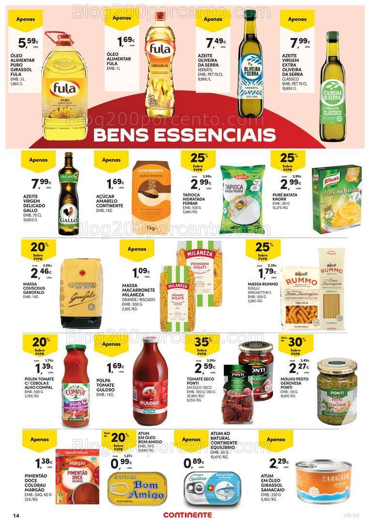 Antevisão Folheto CONTINENTE Açores Promoções de 4 a 17 julho