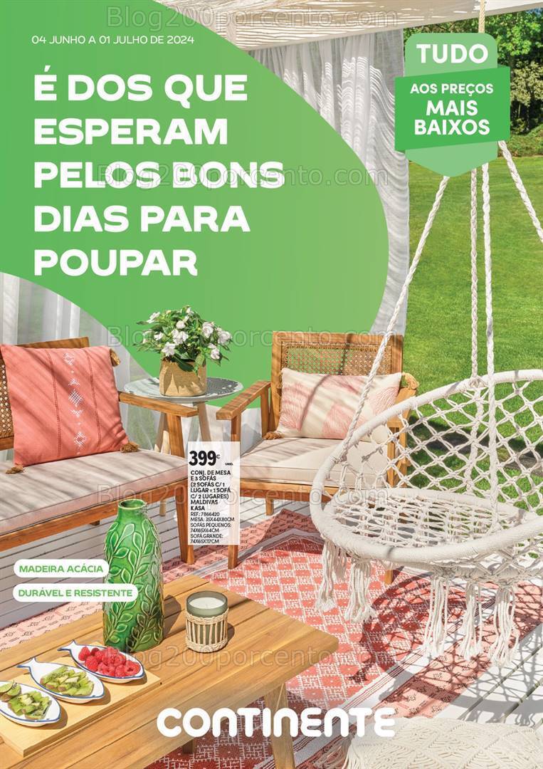 Antevisão Folheto CONTINENTE Açores Especial Verão Promoções de 4 junho a 1 julho