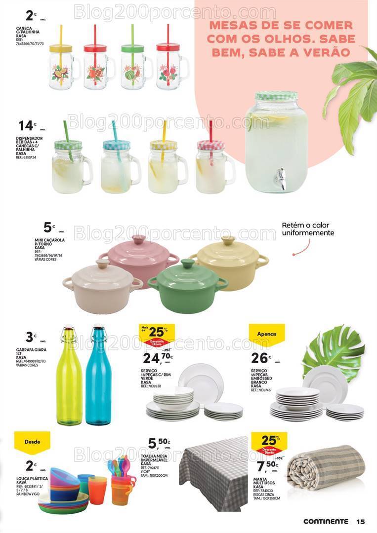 Antevisão Folheto CONTINENTE Açores Especial Verão Promoções de 4 junho a 1 julho