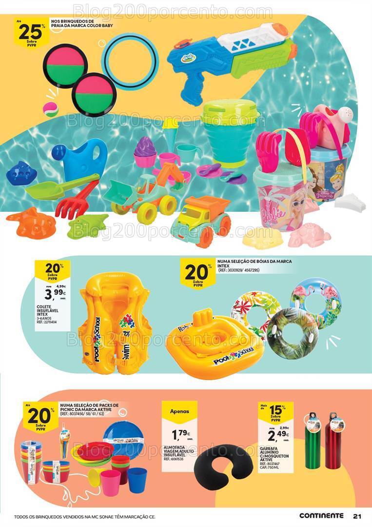 Antevisão Folheto CONTINENTE Açores Especial Verão Promoções de 4 junho a 1 julho