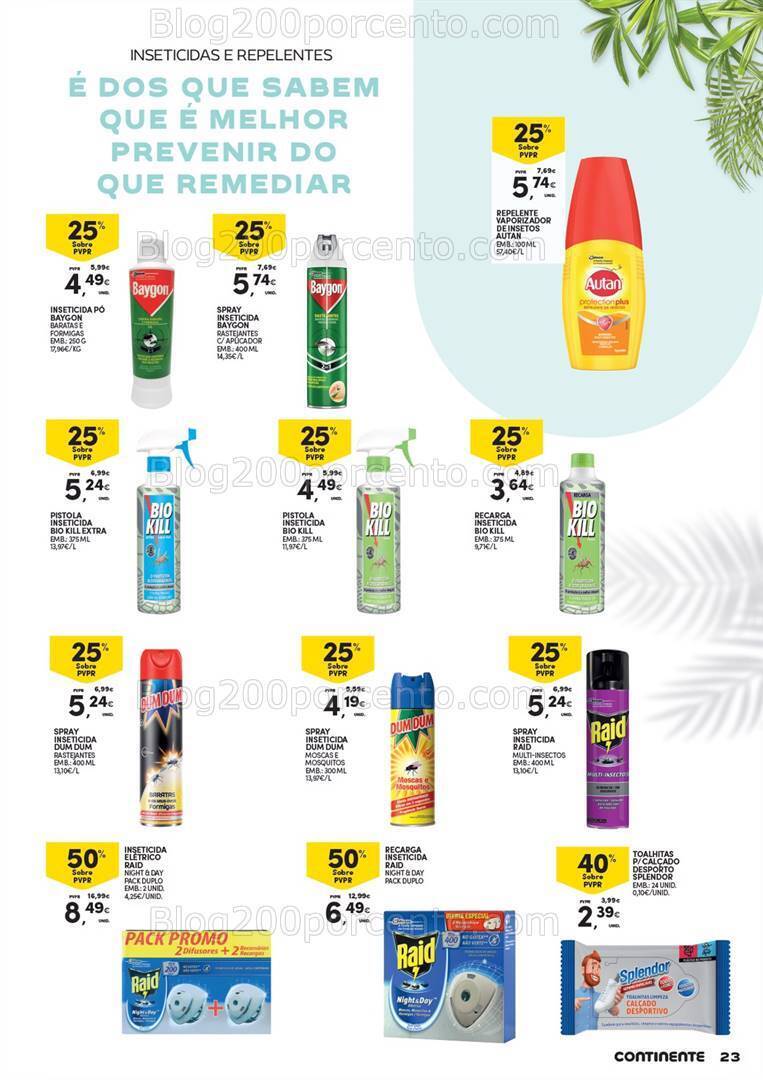 Antevisão Folheto CONTINENTE Açores Especial Verão Promoções de 4 junho a 1 julho