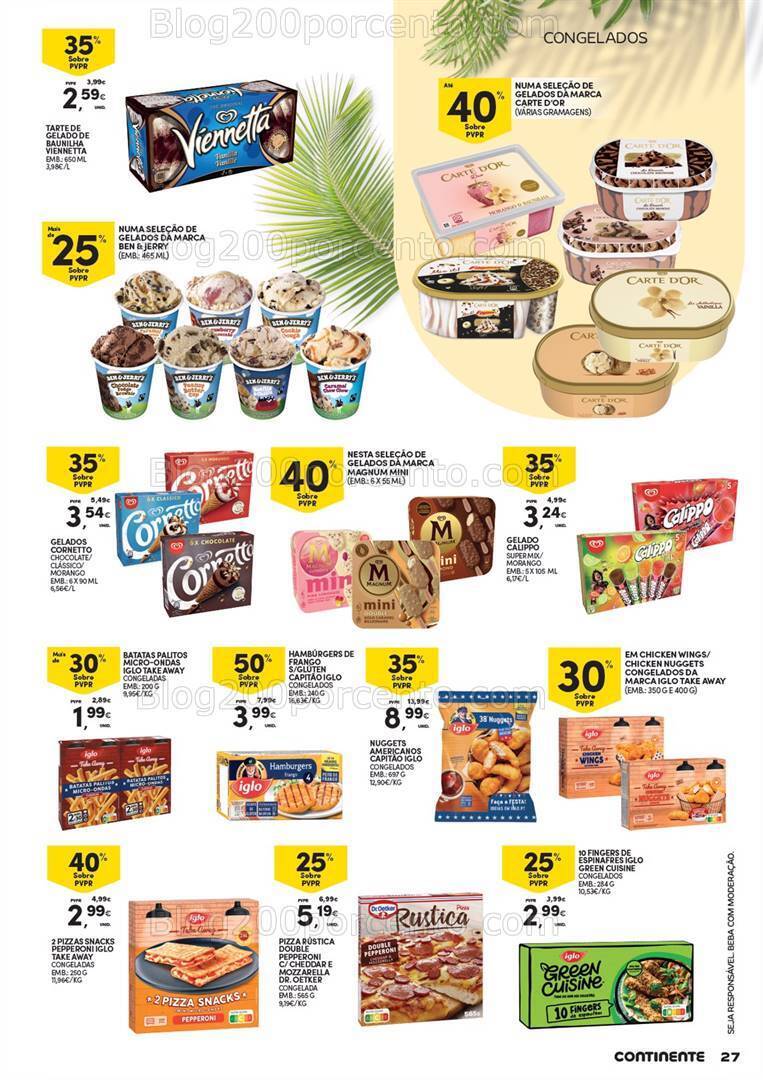 Antevisão Folheto CONTINENTE Açores Especial Verão Promoções de 4 junho a 1 julho