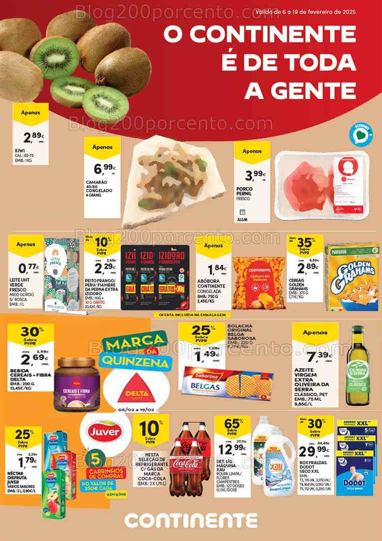 Antevisão Folheto CONTINENTE Açores Promoções de 6 a 19 fevereiro