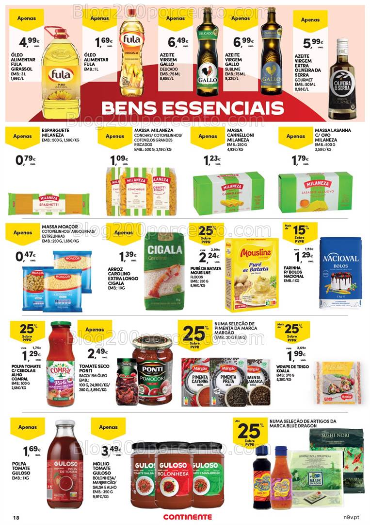 Antevisão Folheto CONTINENTE Açores Promoções de 6 a 19 fevereiro