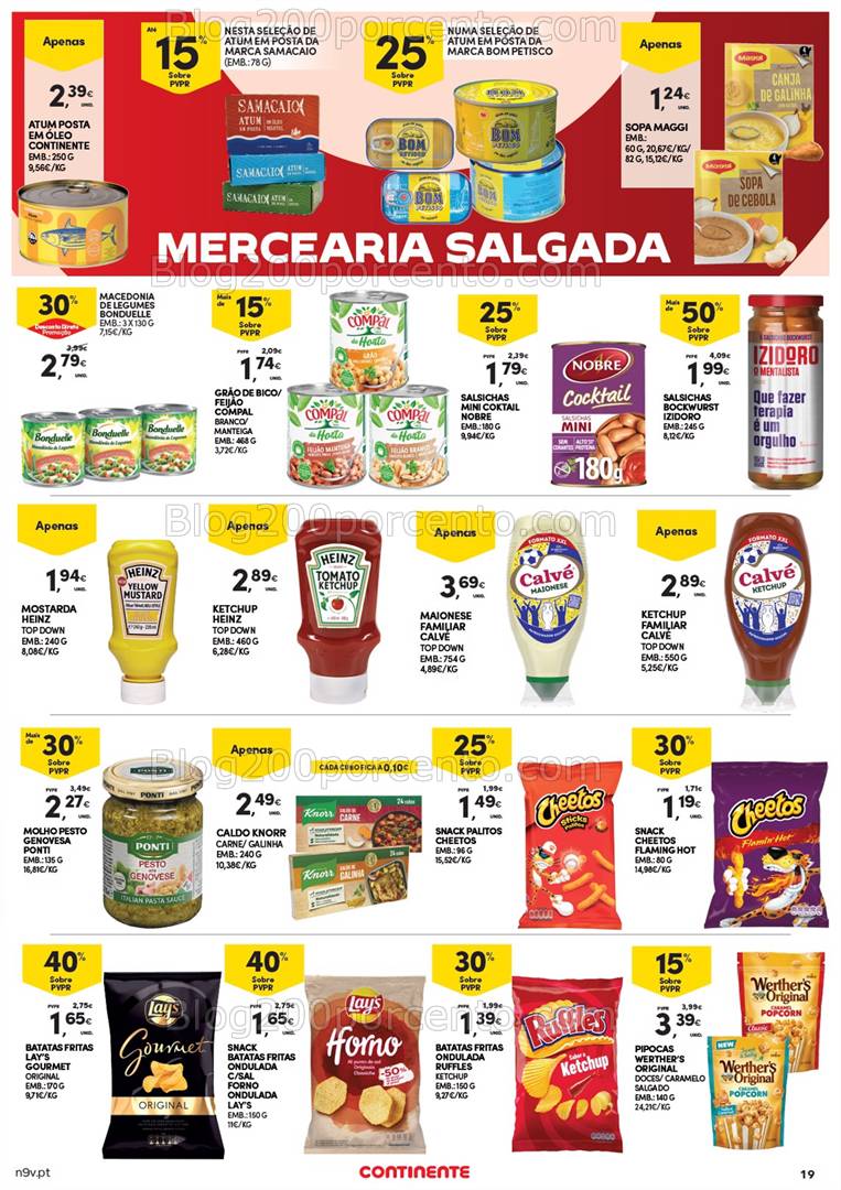 Antevisão Folheto CONTINENTE Açores Promoções de 6 a 19 fevereiro