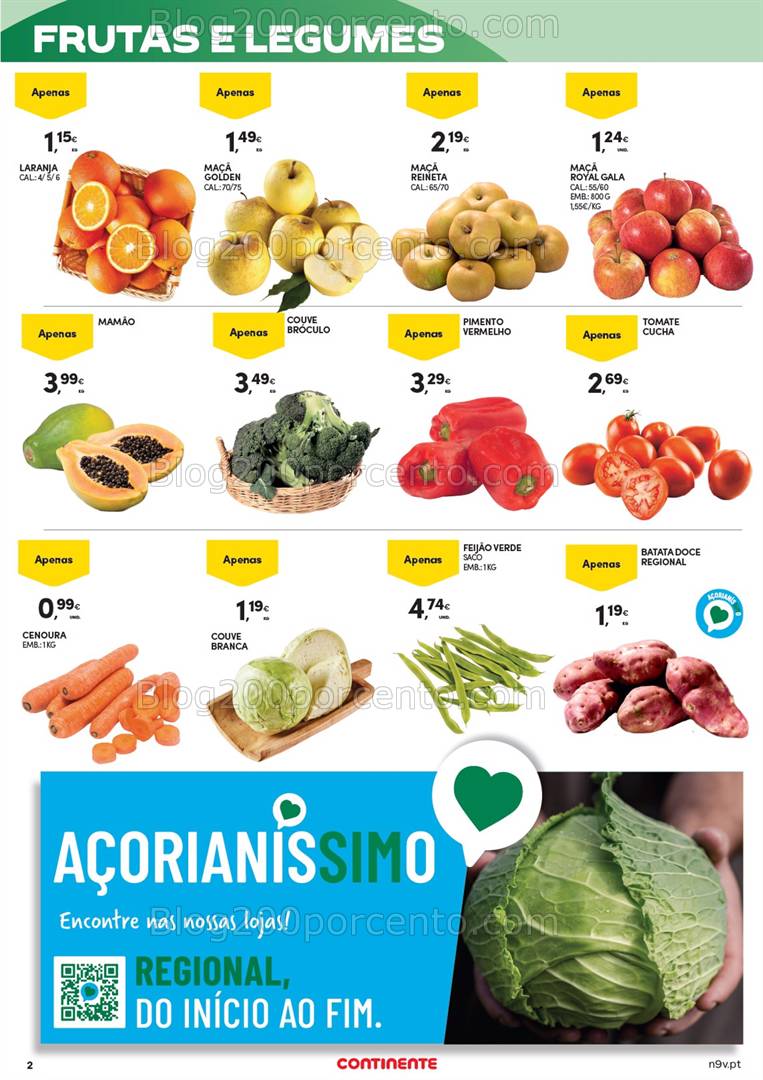 Antevisão Folheto CONTINENTE Açores Promoções de 6 a 19 fevereiro