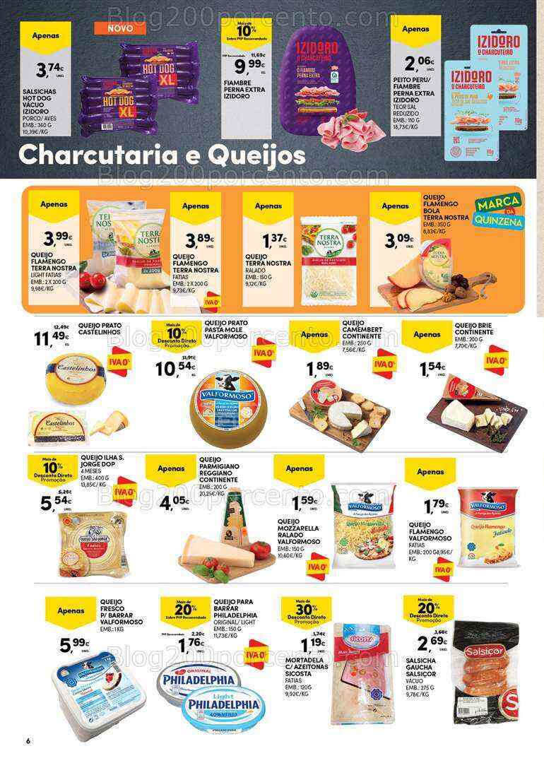 Antevisão Folheto CONTINENTE Açores Promoções de 6 a 19 julho