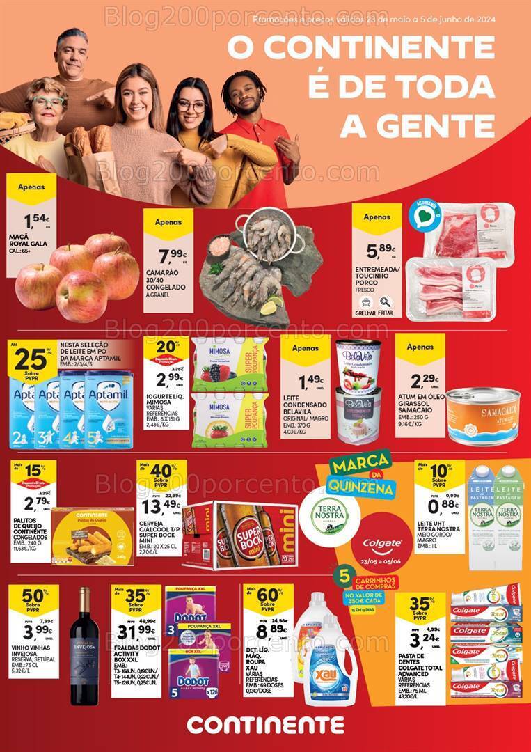 Antevisão Folheto CONTINENTE Açores Promoções de 23 maio a 5 junho