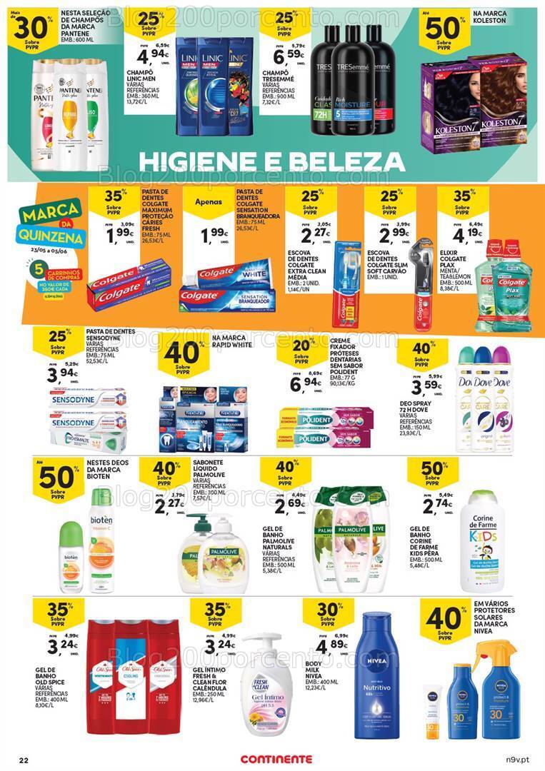 Antevisão Folheto CONTINENTE Açores Promoções de 23 maio a 5 junho