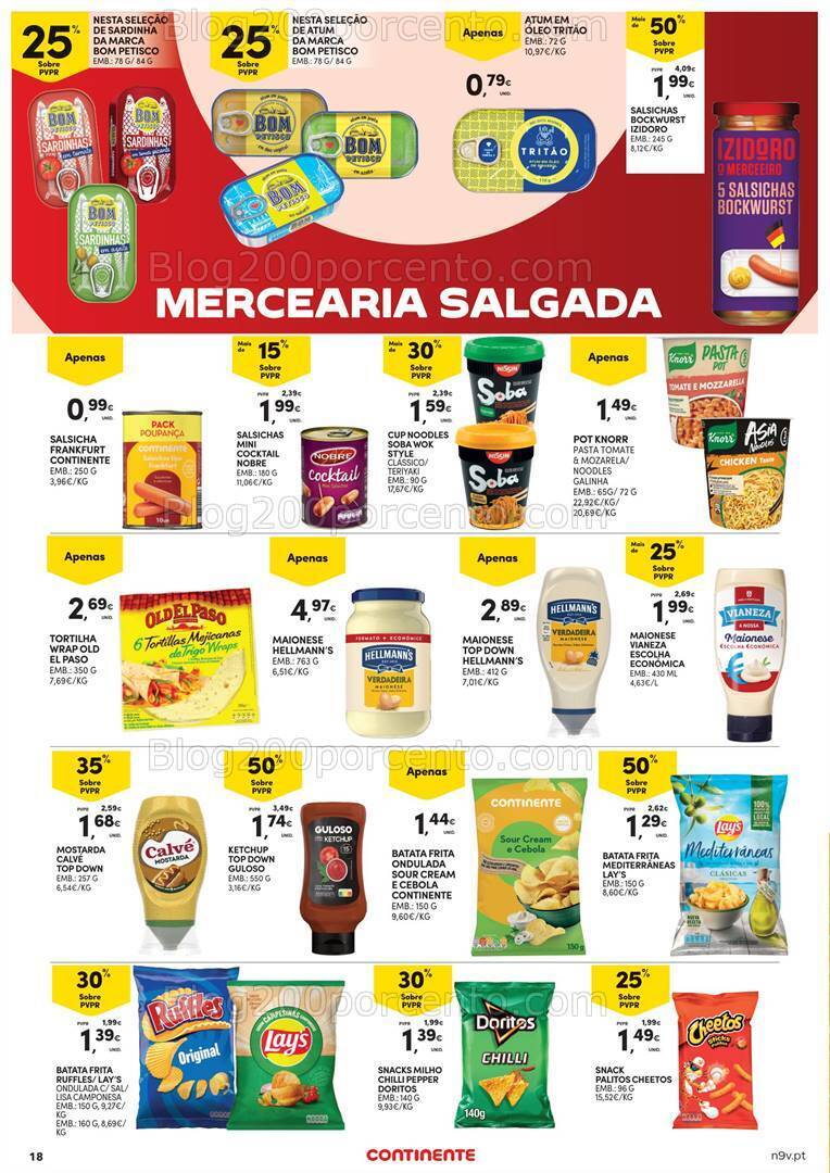 Antevisão Folheto CONTINENTE Açores Promoções de 18 a 31 julho