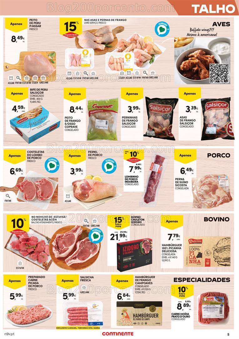 Antevisão Folheto CONTINENTE Açores Promoções de 18 a 31 julho