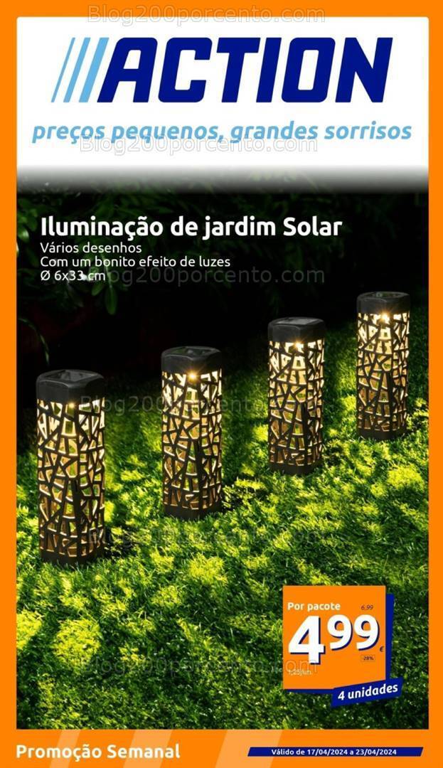 Antevisão Folheto ACTION Promoções de 17 a 23 abril