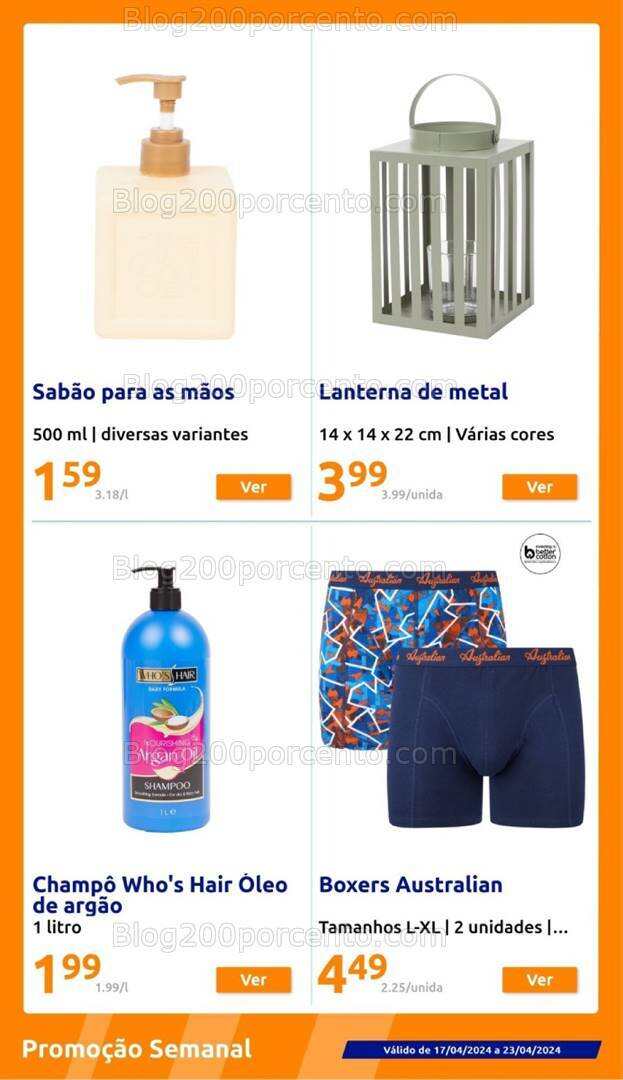 Antevisão Folheto ACTION Promoções de 17 a 23 abril