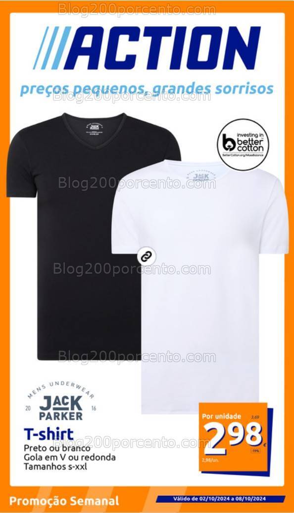 Antevisão Folheto ACTION Promoções de 2 a 8 outubro