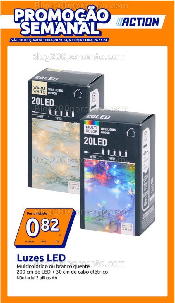 Antevisão Folheto ACTION Promoções de 20 a 26 novembro