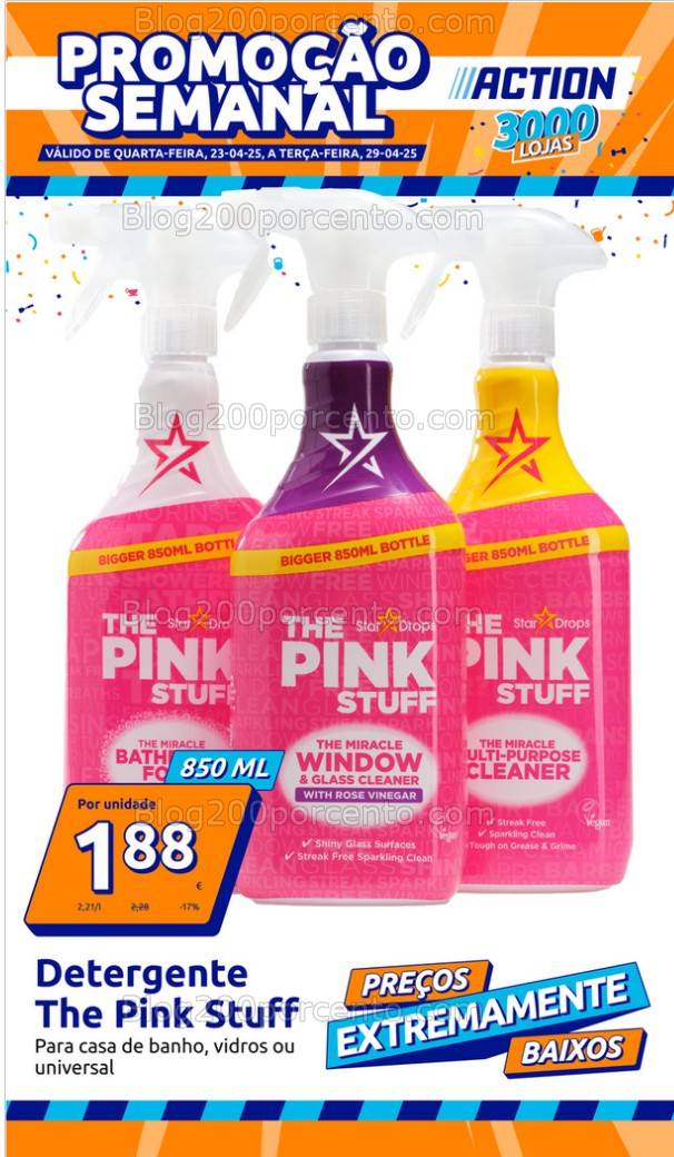 Antevisão Folheto ACTION Promoções de 23 a 29 abril