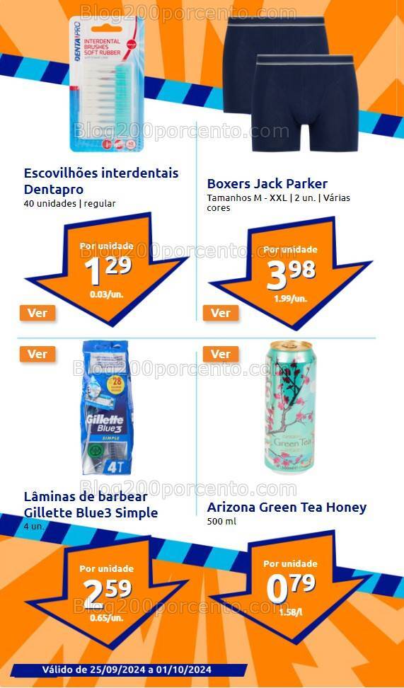 Antevisão Folheto ACTION Promoções de 25 setembro a 1 outubro