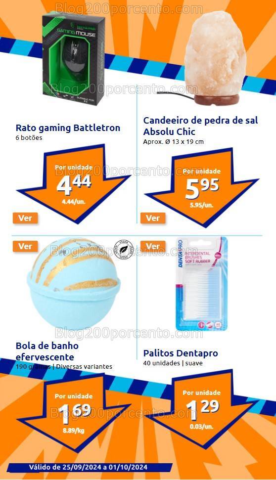 Antevisão Folheto ACTION Promoções de 25 setembro a 1 outubro