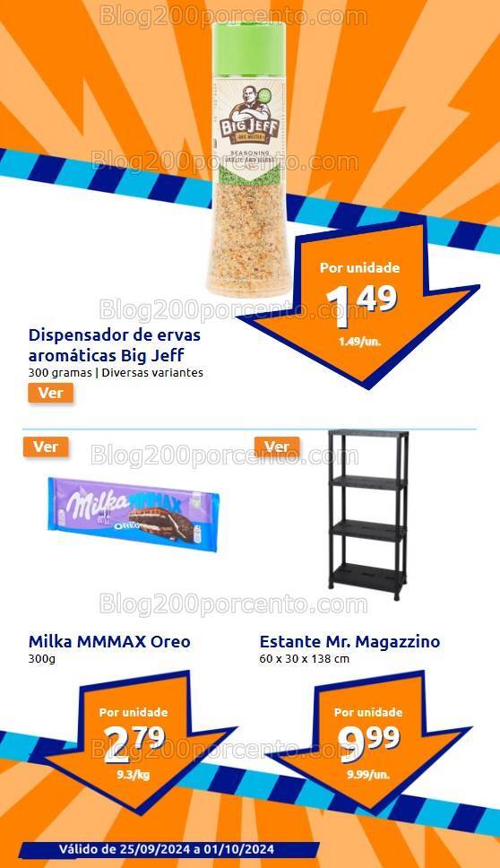 Antevisão Folheto ACTION Promoções de 25 setembro a 1 outubro