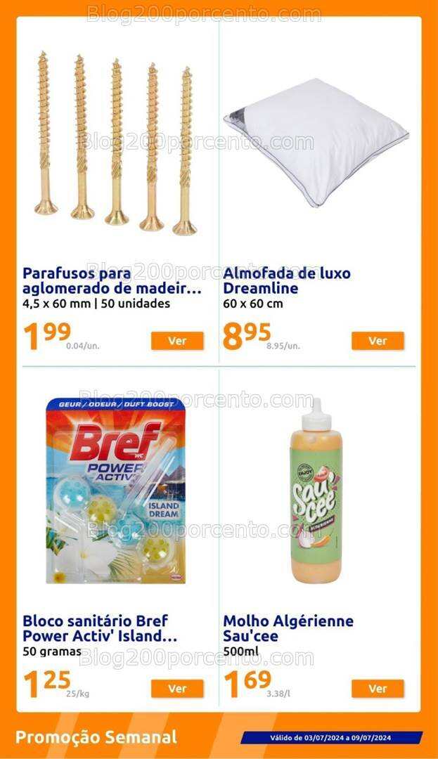 Antevisão Folheto ACTION Promoções de 3 a 9 julho