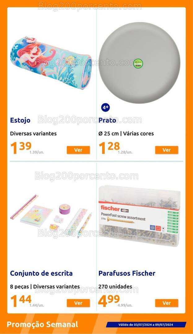 Antevisão Folheto ACTION Promoções de 3 a 9 julho