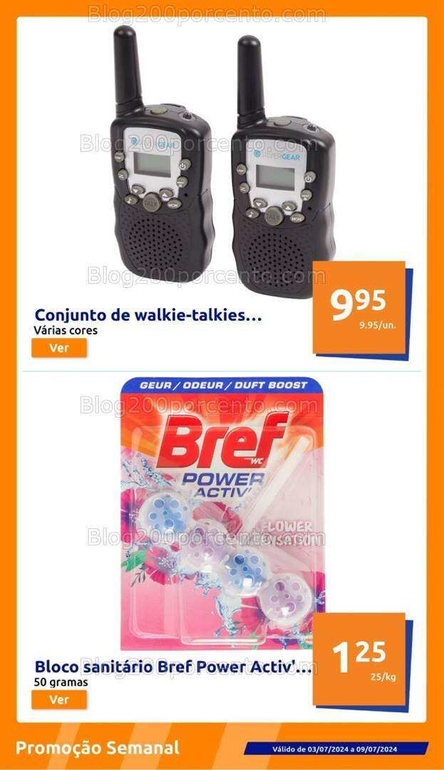 Antevisão Folheto ACTION Promoções de 3 a 9 julho