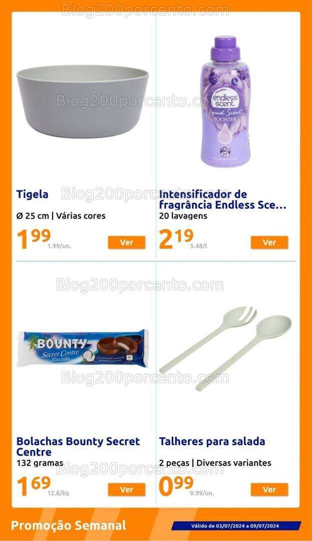 Antevisão Folheto ACTION Promoções de 3 a 9 julho