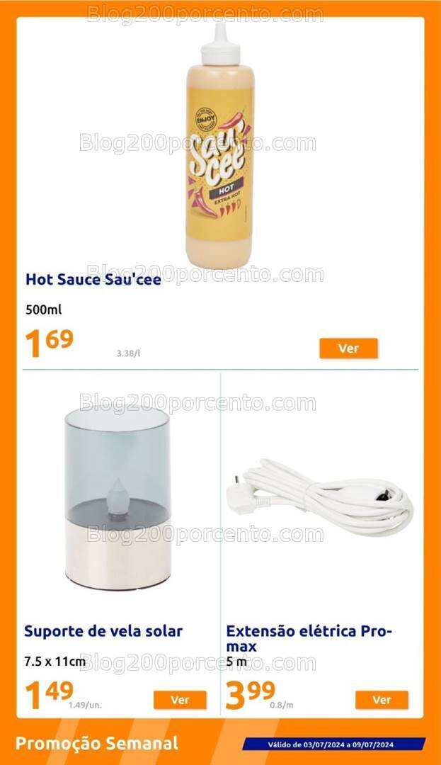 Antevisão Folheto ACTION Promoções de 3 a 9 julho