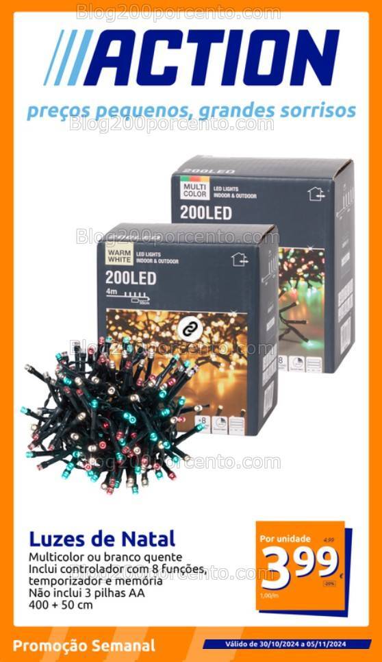 Antevisão Folheto ACTION Promoções de 30 outubro a 5 novembro