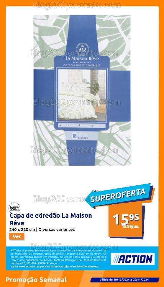 Antevisão Folheto ACTION Promoções de 30 outubro a 5 novembro