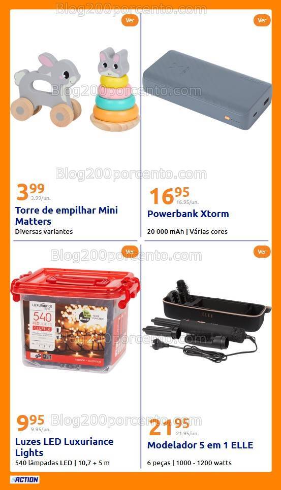Antevisão Folheto ACTION Promoções de 4 a 10 dezembro