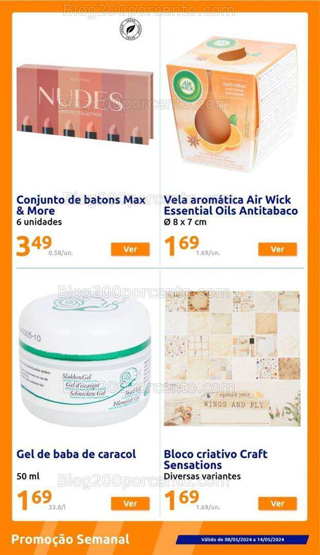 Antevisão Folheto ACTION Promoções de 8 a 14 maio