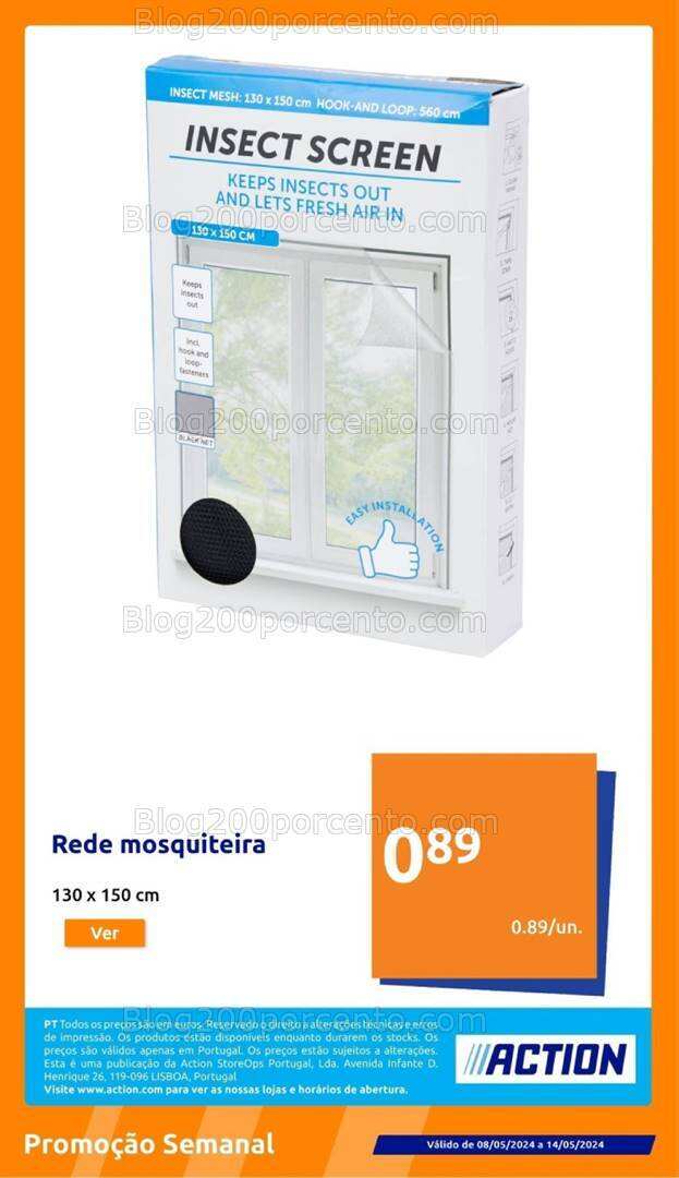 Antevisão Folheto ACTION Promoções de 8 a 14 maio