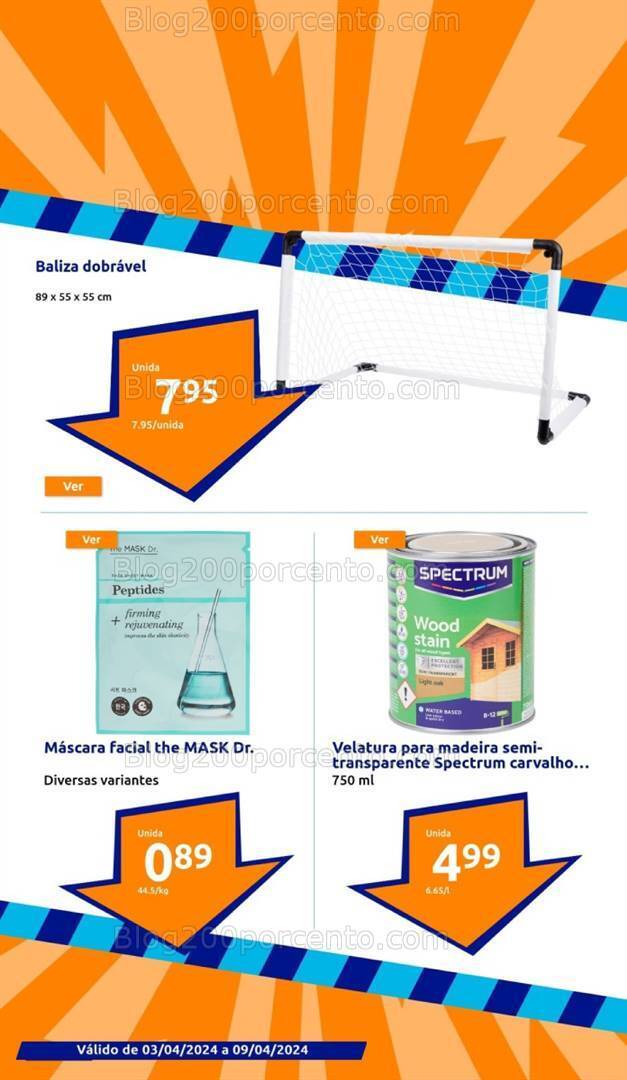 Antevisão Folheto ACTION Promoções de 3 a 9 abril