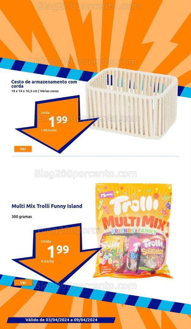 Antevisão Folheto ACTION Promoções de 3 a 9 abril