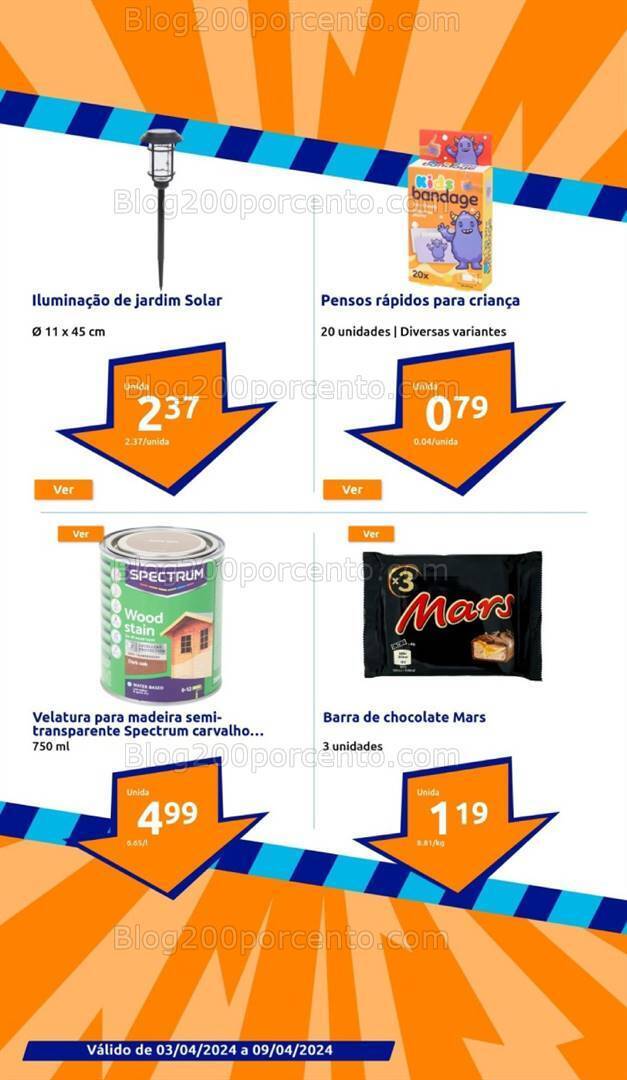 Antevisão Folheto ACTION Promoções de 3 a 9 abril