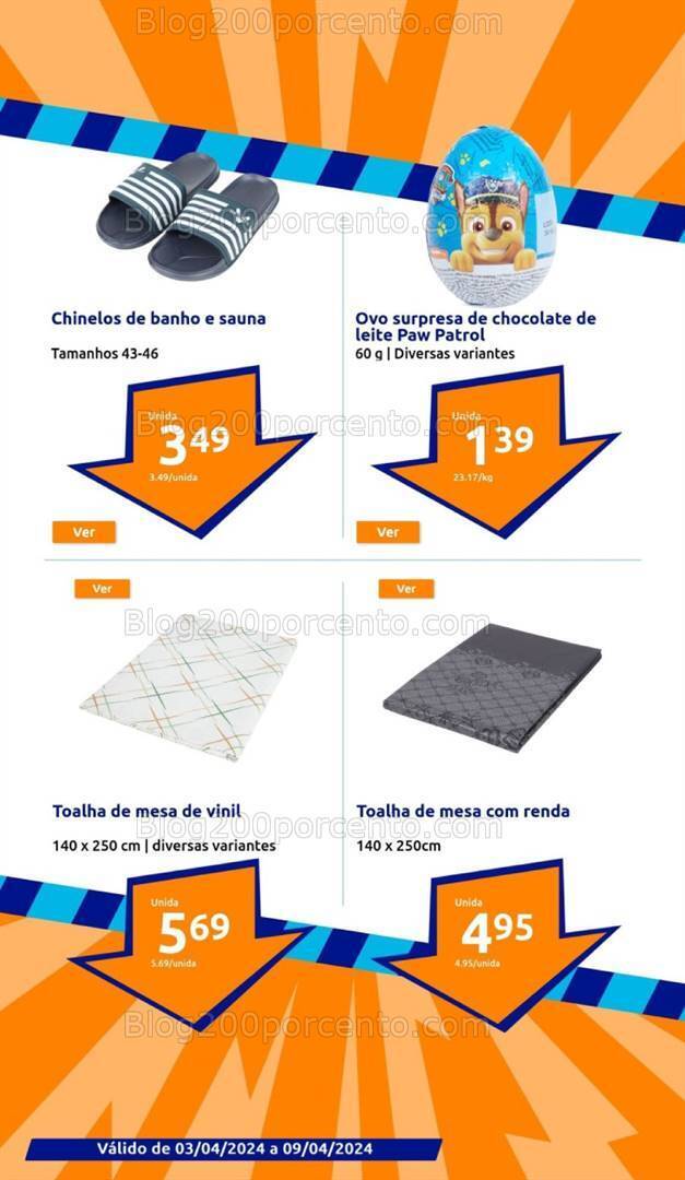 Antevisão Folheto ACTION Promoções de 3 a 9 abril