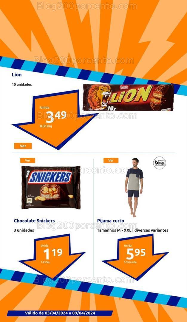 Antevisão Folheto ACTION Promoções de 3 a 9 abril