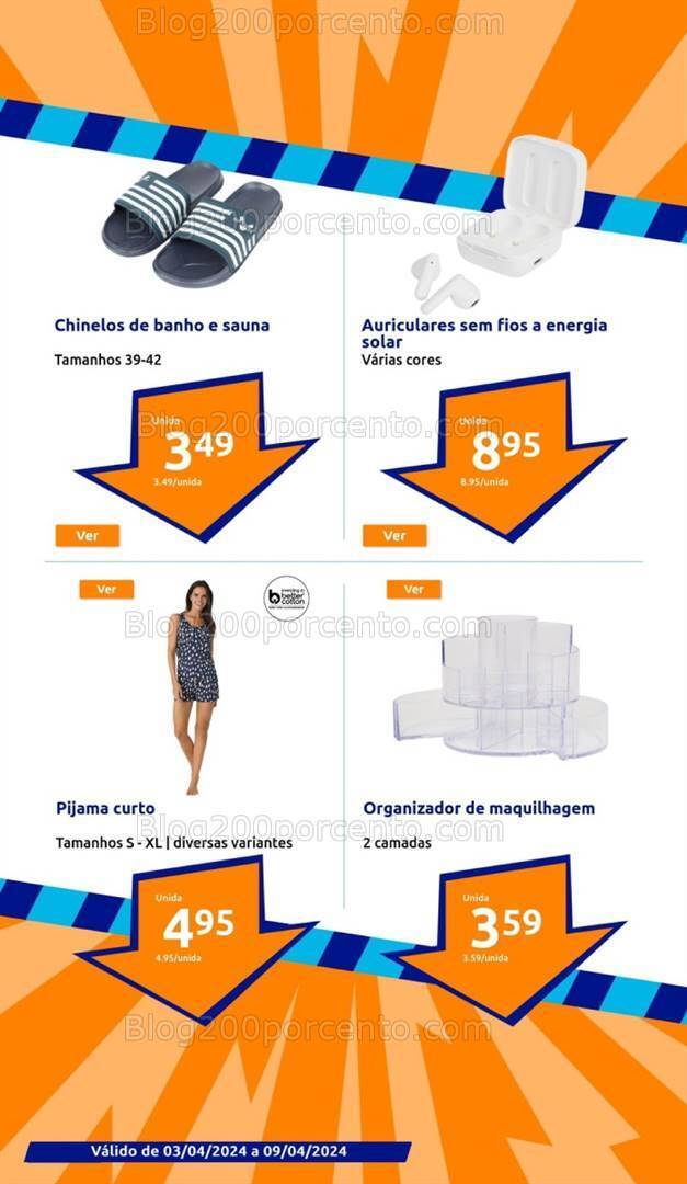 Antevisão Folheto ACTION Promoções de 3 a 9 abril