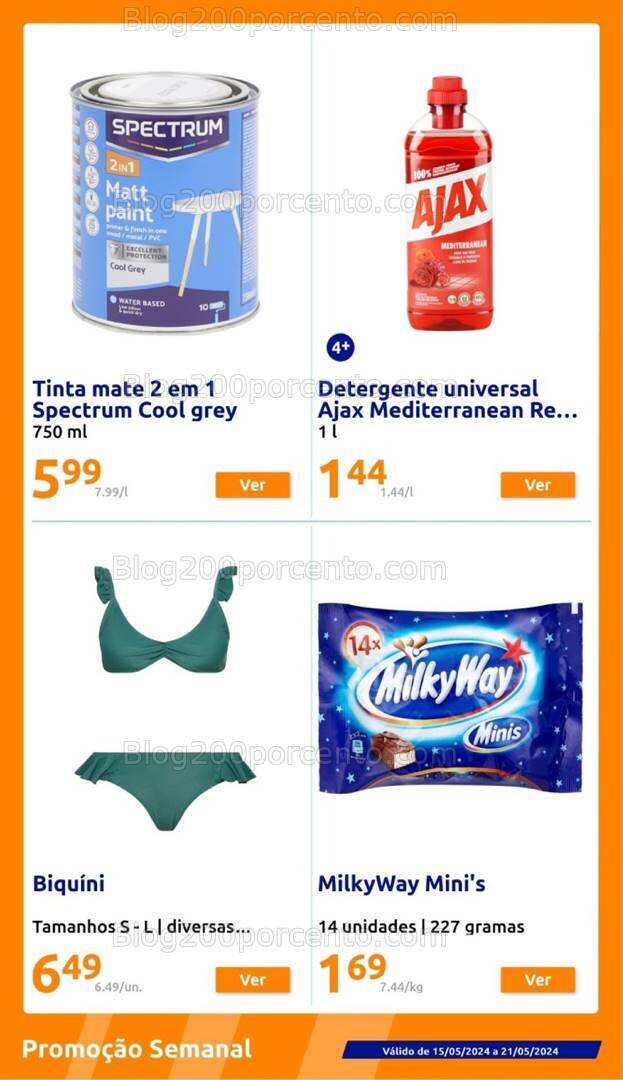 Antevisão FolhetoACTION Promoções de 15 a 21 maio