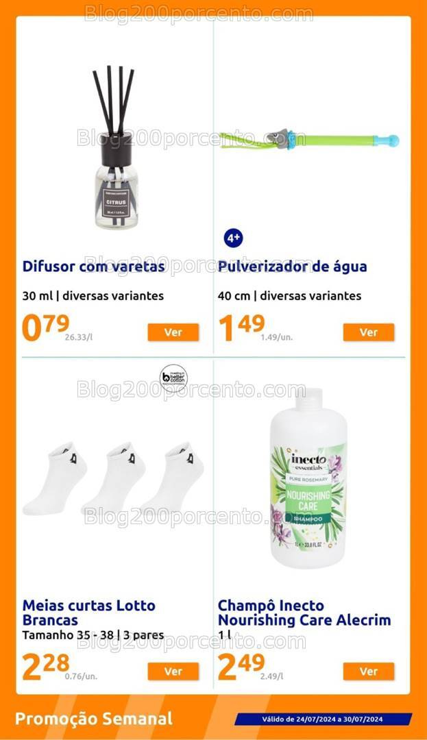 Antevisão Folheto ACTION Promoções de 24 a 30 julho