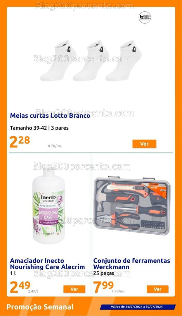 Antevisão Folheto ACTION Promoções de 24 a 30 julho
